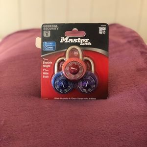 Masterlock 3 pack